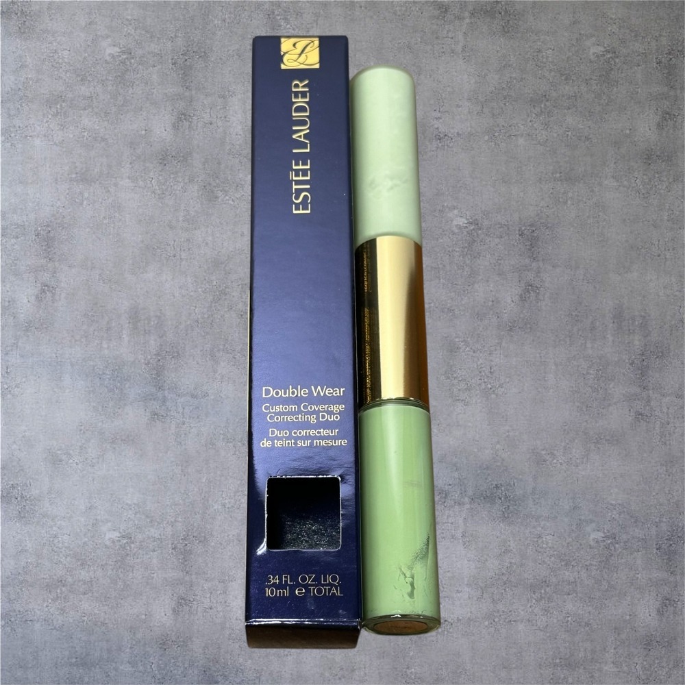 Estee Lauder Double Wear Custom Coverage Correcting‎ Duo Green NEW Color Correct
